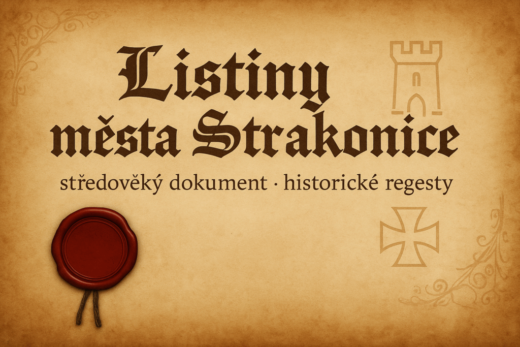 Listiny města Strakonice