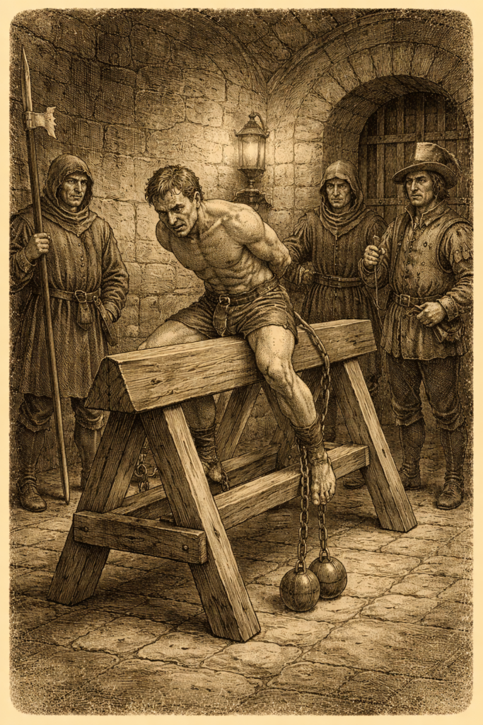 Dřevěný osel Dřevěný osel – středověký mučicí nástroj používaný při trestech a výsleších.