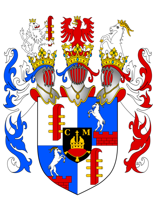 Karel Joachym hrabě z Brédy erb