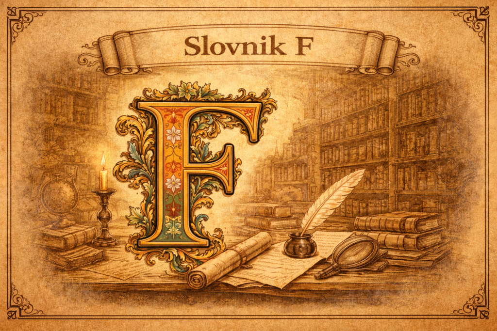 Slovník F Slovník F