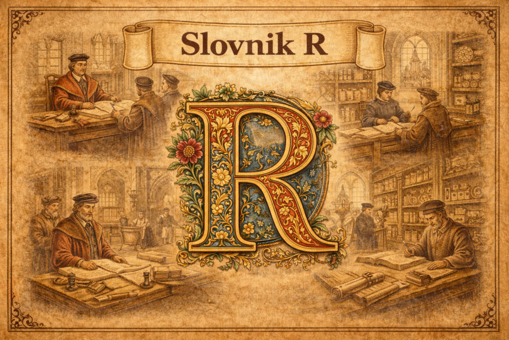 Slovník R Slovník R