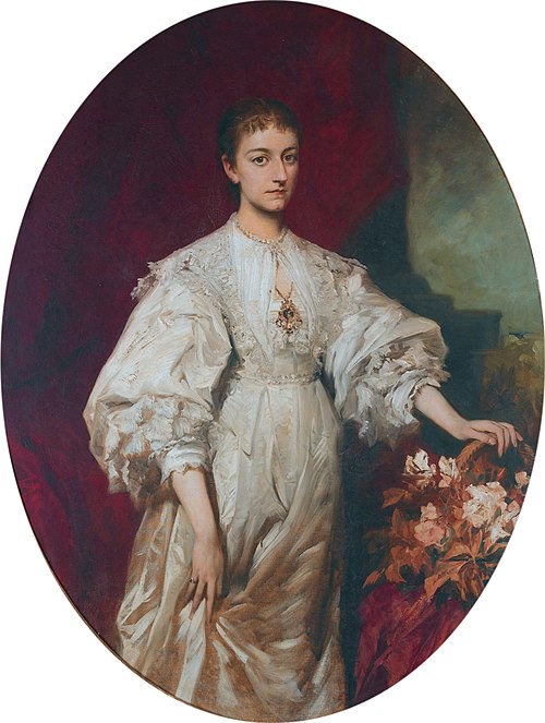 Charicléa Hohenlohe-Schillingfürst roz. Ypsilanti - portrét