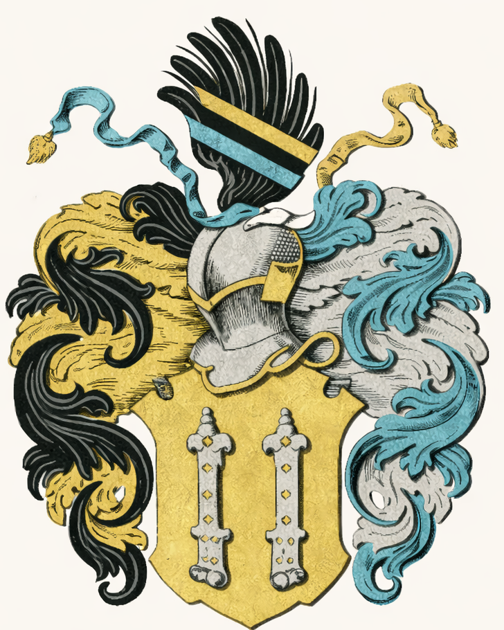 Erb pánů Klusáků z Kostelce