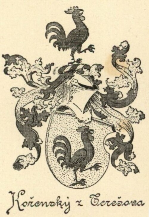 Kořenští z Terešova erb