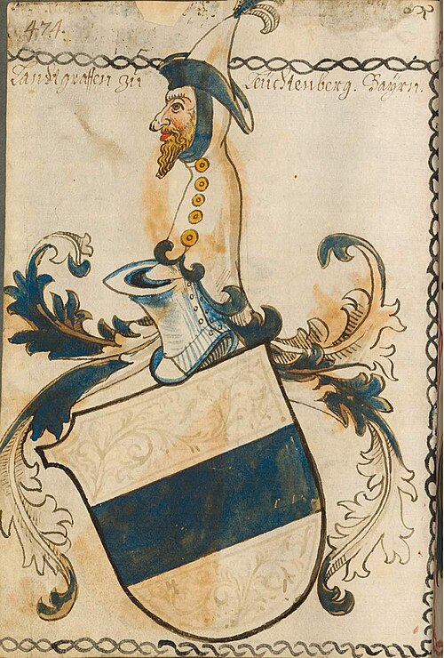 Landgrafen_von_Leuchtenberg_Scheibler474ps erb - Leuchtenberkové