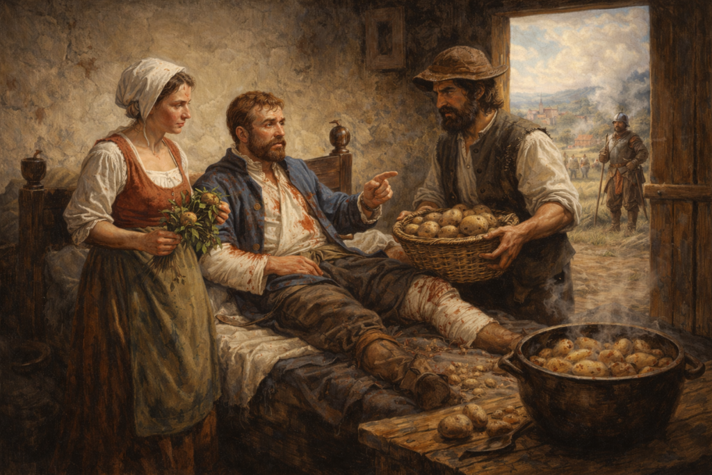 Legenda o příchodu brambor