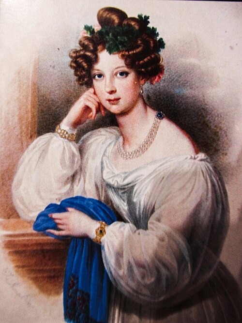 Marie_Eleonora_Windischgrätz,_rozená_Schwarzenberg Kněžna Marie Eleonora Windischgrätazová, rozená Schwarzenbergová (1796-1848)