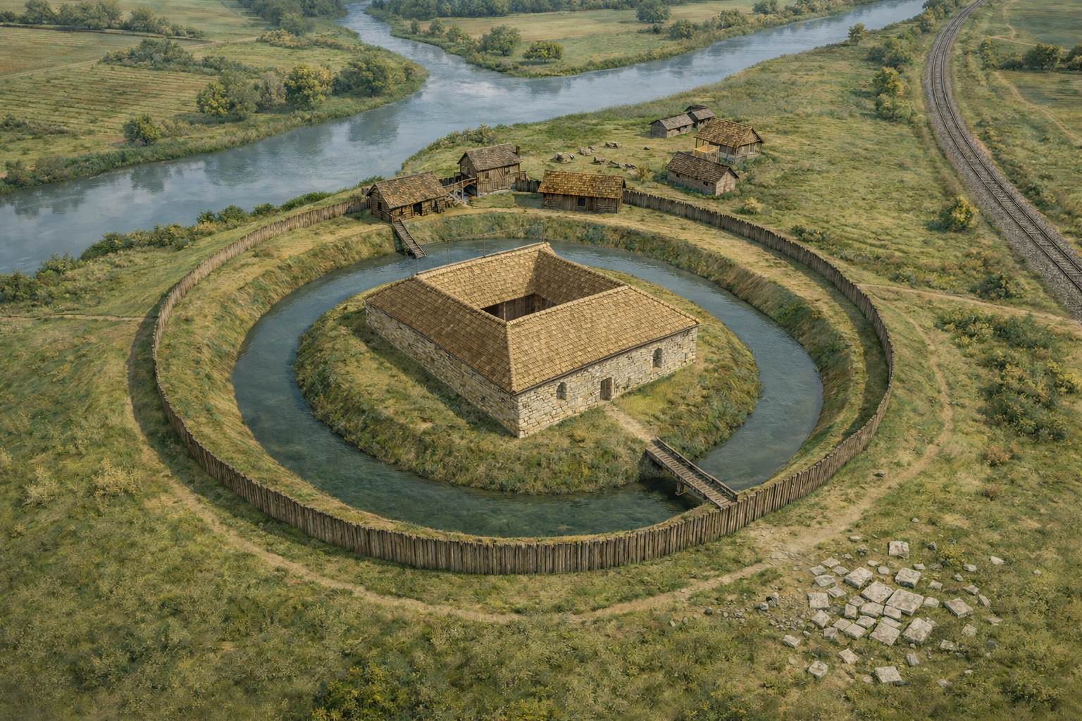 Badry u Poděbrad - tvrz