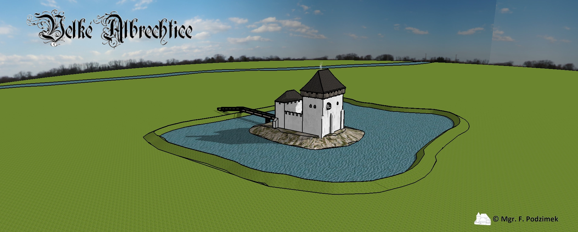 VELKÉ ALBRECHTICE tvrz