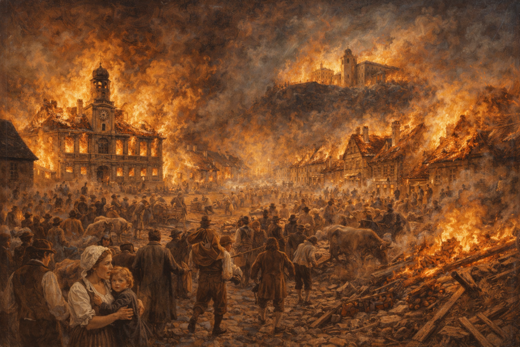 Velký požár Aše roku 1814