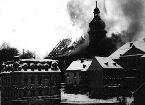 požár Ašského kostela